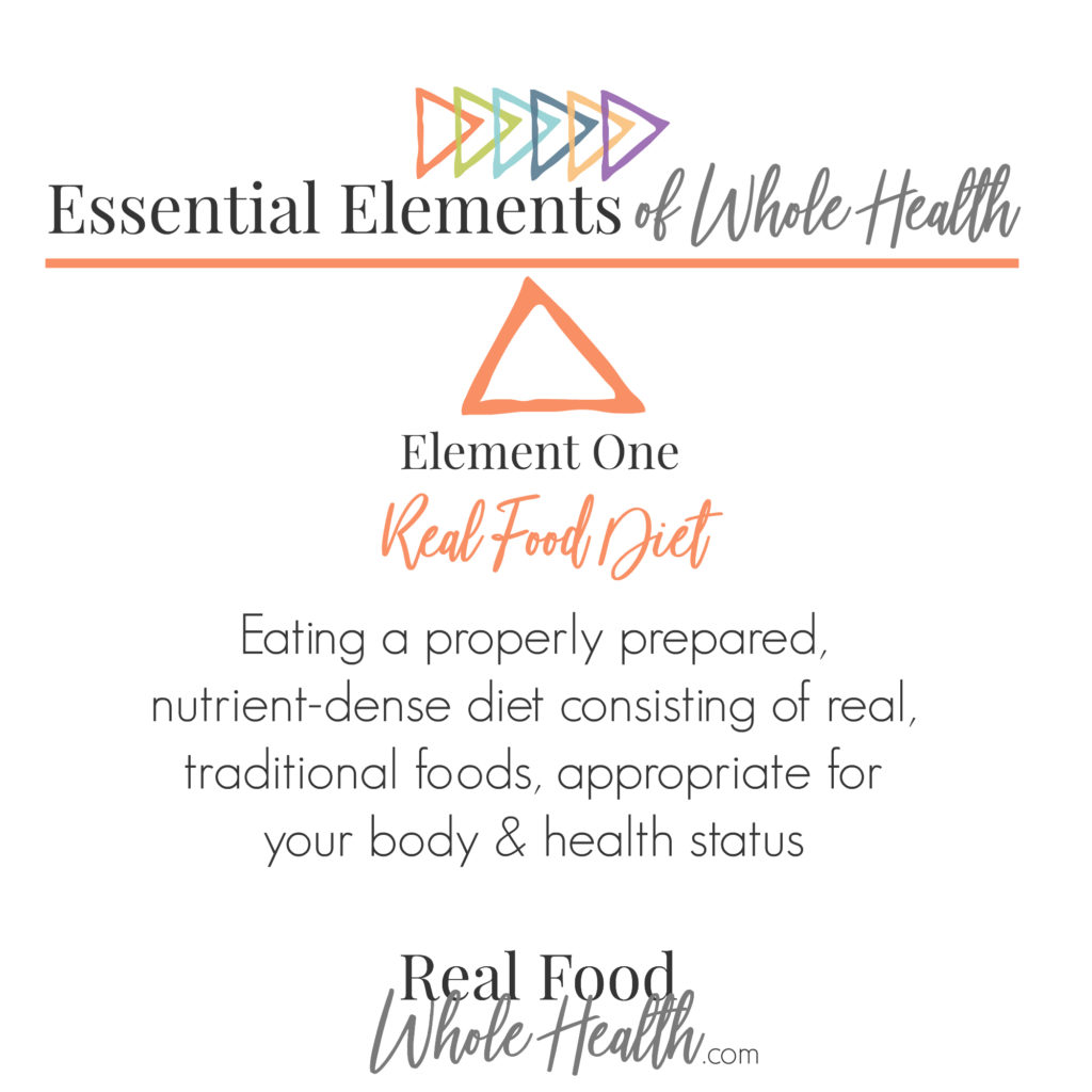 explain any 5 essential elements of diet